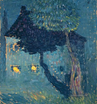  expressionismus - Hütte im Wald 1903 Alexej von Jawlensky Expressionismus